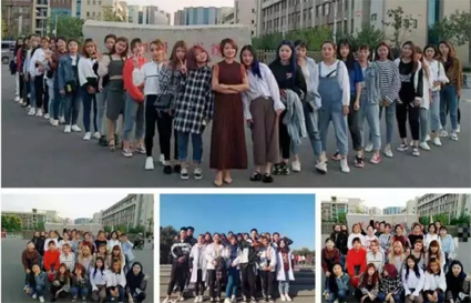 心系校園，播撒陽光——時尚造型班師生公益助妝