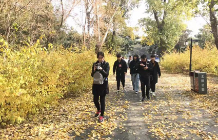 留住深秋的一抹美好——國際攝影班北陵公園戶外攝影實(shí)習(xí)