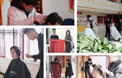 樹(shù)敬老之風(fēng)，促社會(huì)文明——美發(fā)大師班金秋醫(yī)院愛(ài)心義剪