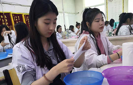 初來乍到，已然嶄露頭角——皮膚管理班新生張佳麗專訪