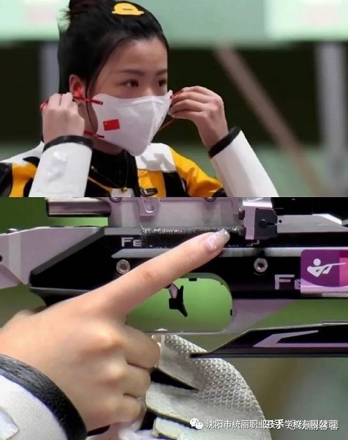 沈陽美甲學校為奧運加油