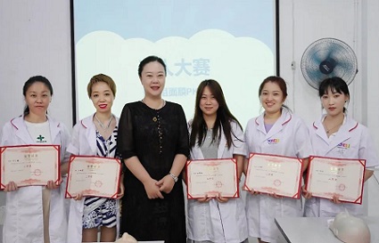 【統(tǒng)麗學(xué)校千人大會預(yù)選賽—美容技能組】天道酬勤，力耕不欺！