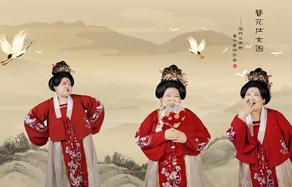 古風(fēng)寫真，這樣拍回眸淺吟 唯美飄逸