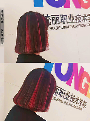 美發(fā)大師班學(xué)員實(shí)操作品