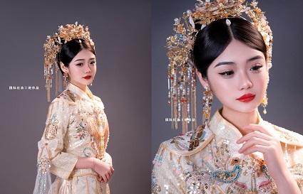 新娘妝造作品展示 化妝培訓學校