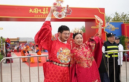 大國有囍，情定方城——統(tǒng)麗學(xué)校助力沈陽市暨沈河區(qū)第三屆國風(fēng)集體婚禮盛典！