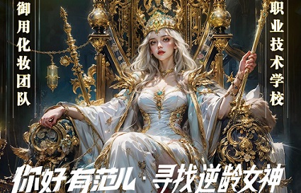 璀璨啟幕，逆齡之美——統(tǒng)麗學(xué)?；瘖y團(tuán)隊(duì)助力你好有范兒《尋找逆齡女神》第四季星推官評選活動！