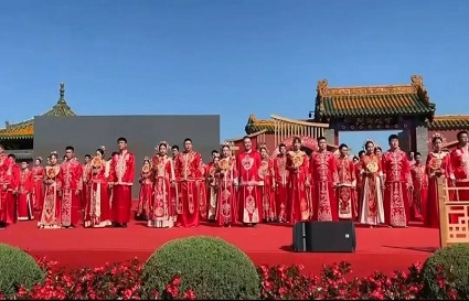 統(tǒng)麗之美，國風(fēng)添彩——沈陽統(tǒng)麗助力沈河區(qū)第四屆國風(fēng)集體婚禮