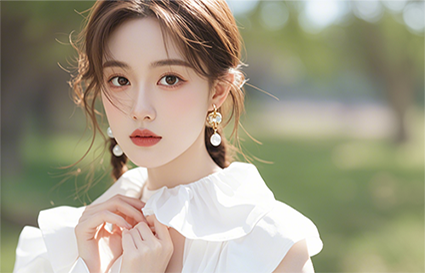沈陽(yáng)化妝學(xué)校-耳飾的搭配技巧調(diào)節(jié)臉部的缺陷
