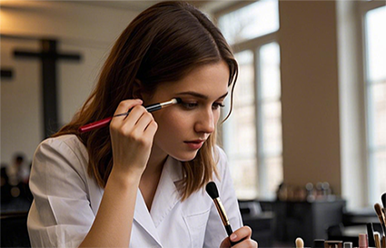 沈陽化妝學(xué)校_使用化妝品過敏了？別擔(dān)心，你可能是假性過敏   