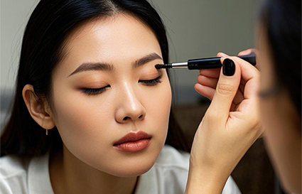 初學者畫眼影的技巧_沈陽化妝學校