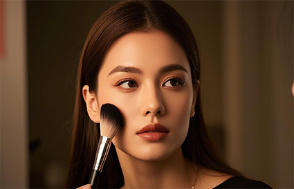 化妝過程中高光浮粉怎么辦_沈陽化妝學校