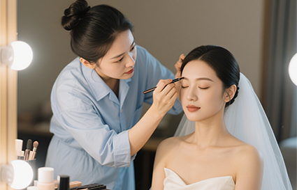 化新娘妝要注意什么問題？沈陽(yáng)化妝學(xué)校